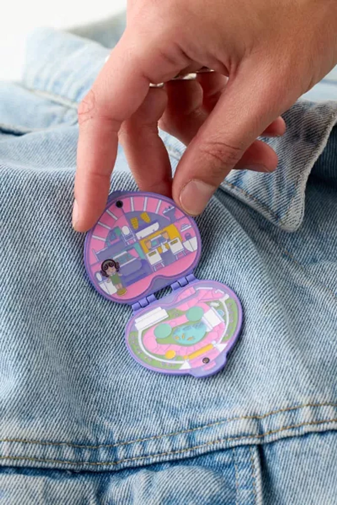 Polly Pocket Folding Compact Enamel Pin