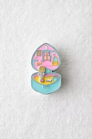 Polly Pocket Heart-Shaped Compact Enamel Pin