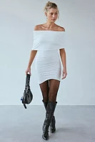 Fantastic Baby Alyssa Off-The-Shoulder Bodycon Mini Dress