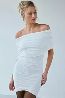 Fantastic Baby Alyssa Off-The-Shoulder Bodycon Mini Dress