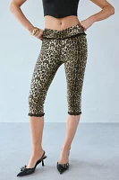 Fantastic Baby Valentina Leopard Print Capri