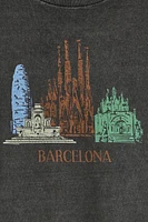 Barcelona City Graphic Tee