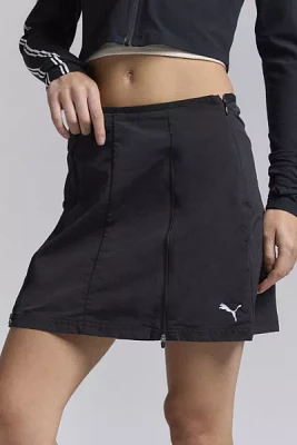 Puma Dare To Zip Off Athletic Mini Skirt