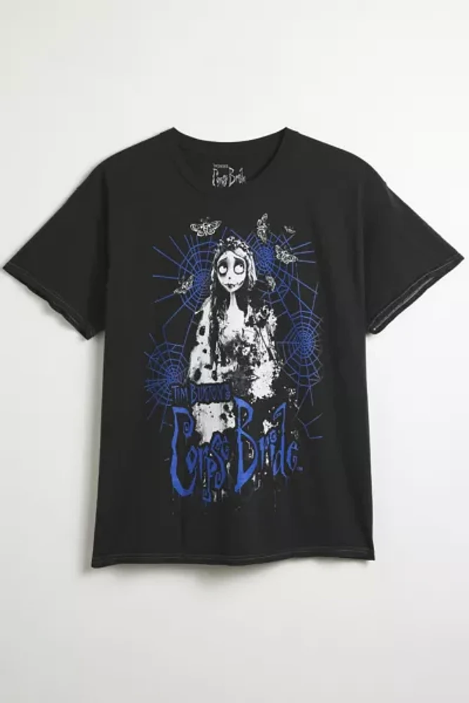 Corpse Bride Butterfly Graphic Tee