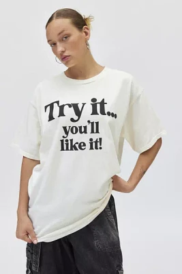 Try It You’ll Like Graphic T-Shirt Dress