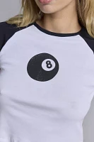 Future State 8 Ball Graphic Raglan Tee