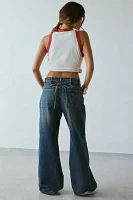 Abrand Cory 95 Laced Mid-Rise Super Baggy Jean