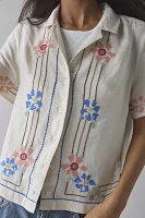 Levi’s® Sonny Linen Blend Novelty Camp Shirt