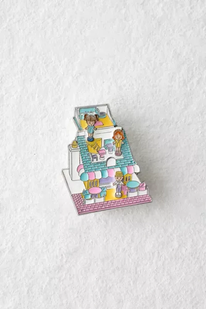 Polly Pocket White House Enamel Pin