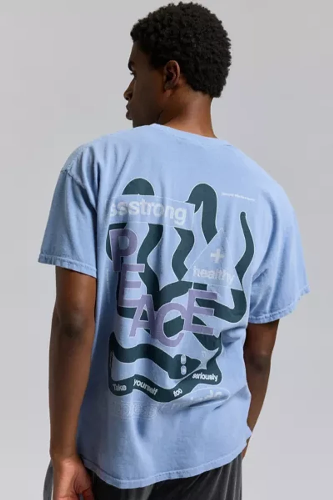 Peace Snake Graphic Tee