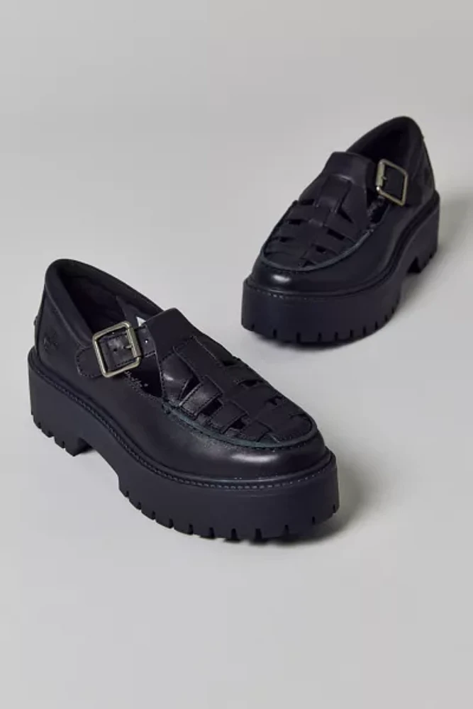 Timberland Women's Stone Street Platform Buckle Shoe