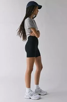 Daughter Lessons Roll Down Biker Short