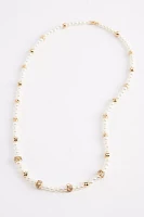 Chance Gem & Pearl Beaded Necklace