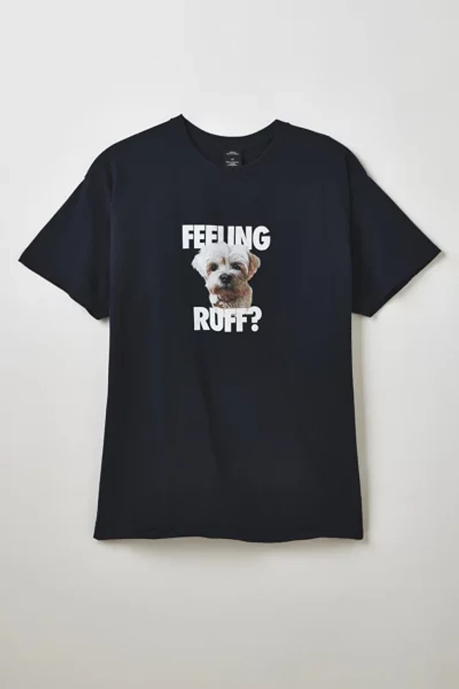 Feeling Ruff Short Sleeve Cotton Graphic Tee