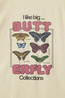 I Like Butterfly Collections Cotton Graphic Tee