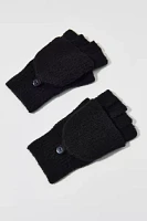 Cozy Ribbed Knit Convertible Glove