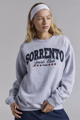 Sorrento Sports Club Graphic Crew Neck Pullover