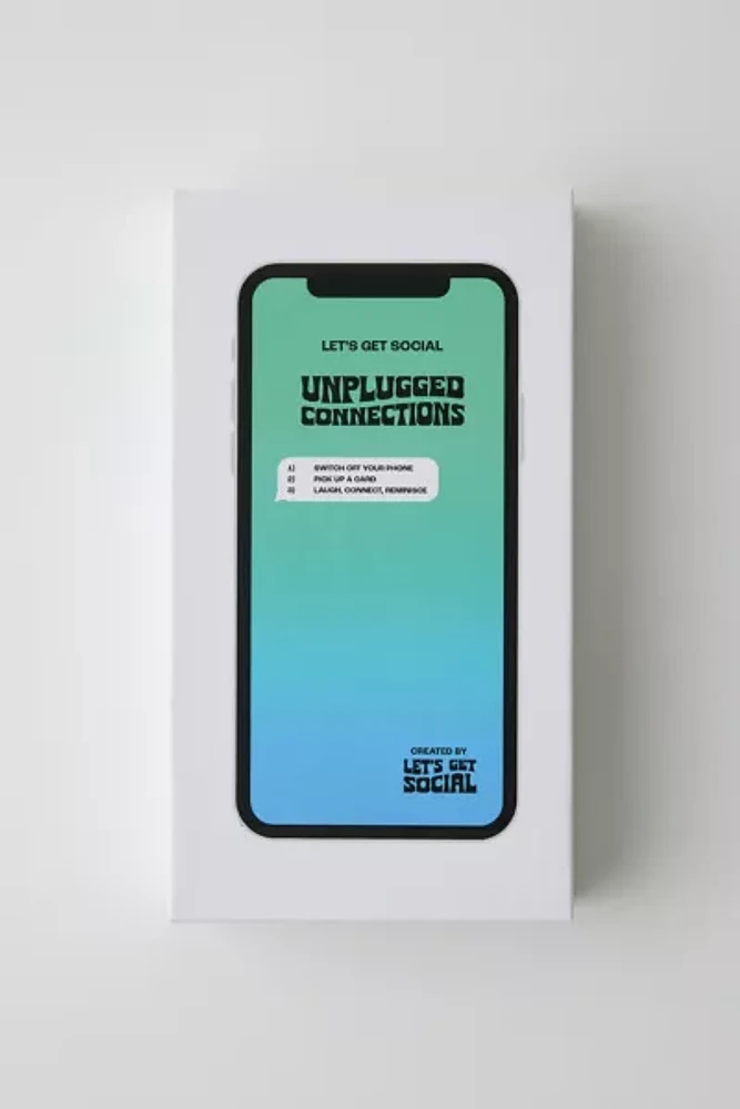 Let’s Get Social Unplugged Connections Party Game