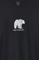 Bear With Me Short Sleeve Cotton Graphic Tee