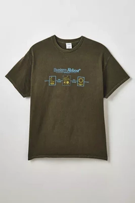 System Reboot Cotton Graphic Tee