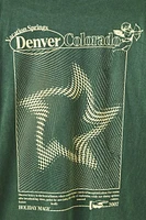 Denver Colorado Washed Cotton Graphic Tee