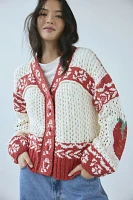 Kimchi Blue Libby Oversized Fairisle Knit Cardigan