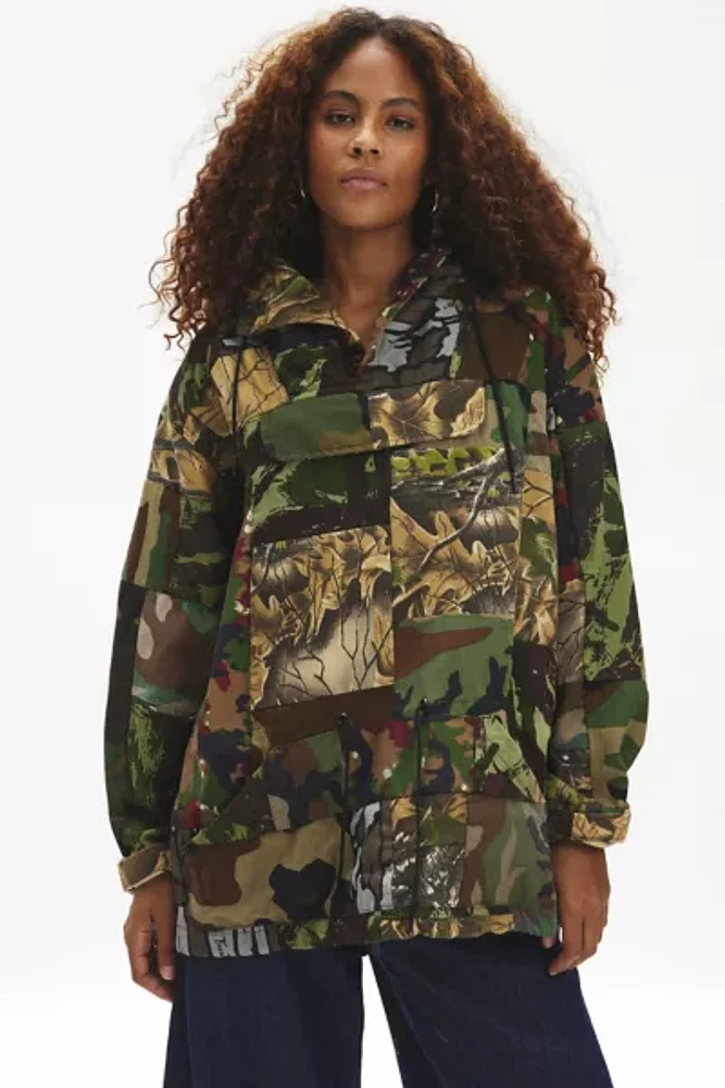 Urban Renewal Remade Pieced Camo Jacket