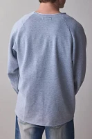 Monitaly Raglan Sleeve Crew Neck Sweatshirt