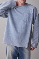 Monitaly Raglan Sleeve Crew Neck Sweatshirt