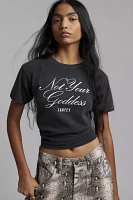 Laufey Not Your Goddess Graphic Slim Tee