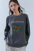 Budweiser King Of Beers Graphic Crew Neck Pullover