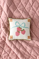 Mini Mariana Tile Embroidered Throw Pillow