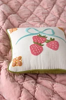 Mini Mariana Tile Embroidered Throw Pillow