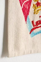 So Drama Embroiderd Flag Tapestry