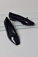 Charles & Keith Bow Square Toe Ballet Flat