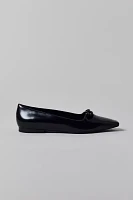 Charles & Keith Bow Square Toe Ballet Flat