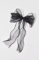 Twisted Ribbon Hair Bow Clip