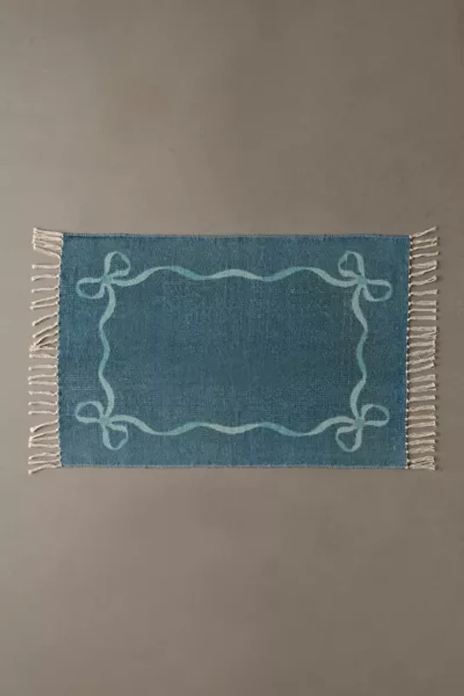 Lacey Bows Printed Rug