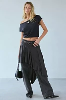 Out From Under Off-The-Shoulder Banded Hem Tee