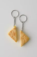 BFF Grilled Cheese Keychain Set