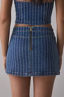 Abrand 95 Petra Diamond Denim Mini Skirt