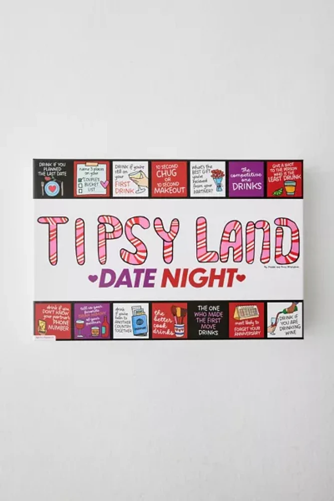 Tipsy Land: Date Night Edition Board Game