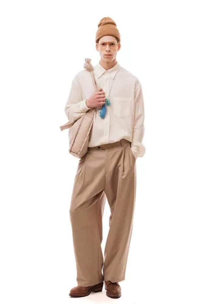 LC23 Ripstop Wool Relaxed Fit Trouser Pant