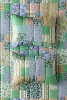 Meadow Patchwork Floral Quilted Sham Set