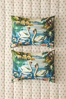 Swan Lake Patterned Sham Set