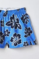 Hibiscus Pattern Woven Boxer Short