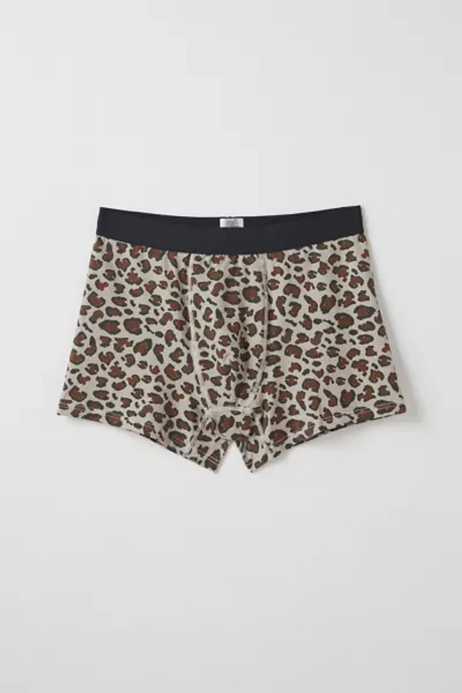 Leopard Print Boxer Brief