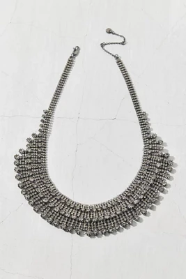 Gia Statement Rhinestone Bib Necklace