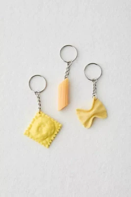 Pasta BFF Keychain Set