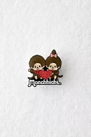 Monchhichi Heart Enamel Pin